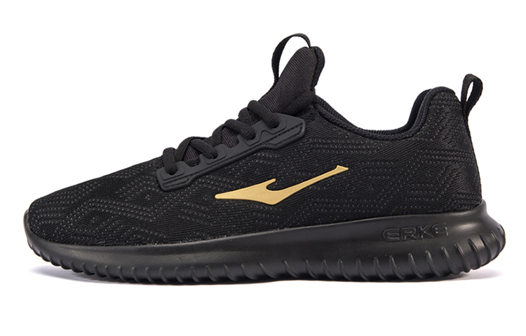 

Кроссовки Erke мужские низкие Jet Black/King Gold