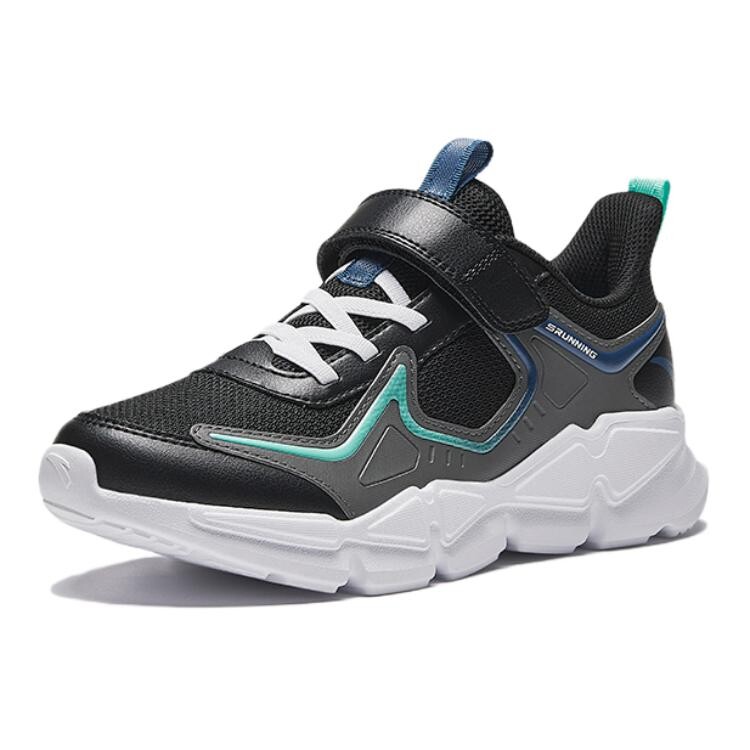 Детские кроссовки GS Low-top черные/вулканический пепел/темно-синие Anta Kids, черный — фото 2