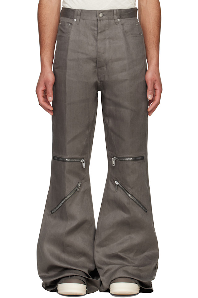 

Грузовые штаны Hollywood Bolan Rick Owens, цвет dust