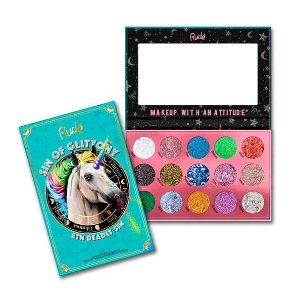 

Палитра теней Sin Of Glittony Rude, 1 UD