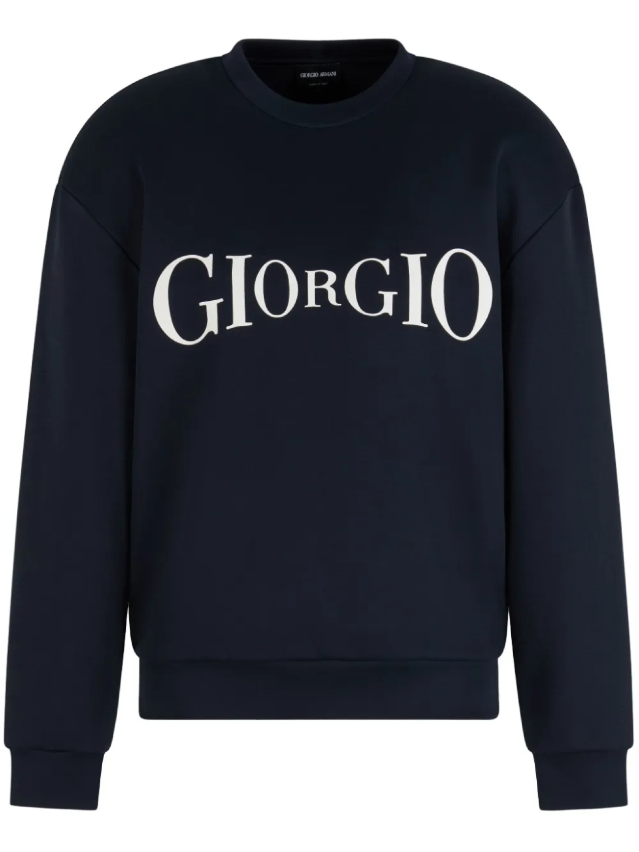 

Толстовка с логотипом Giorgio Armani, черный