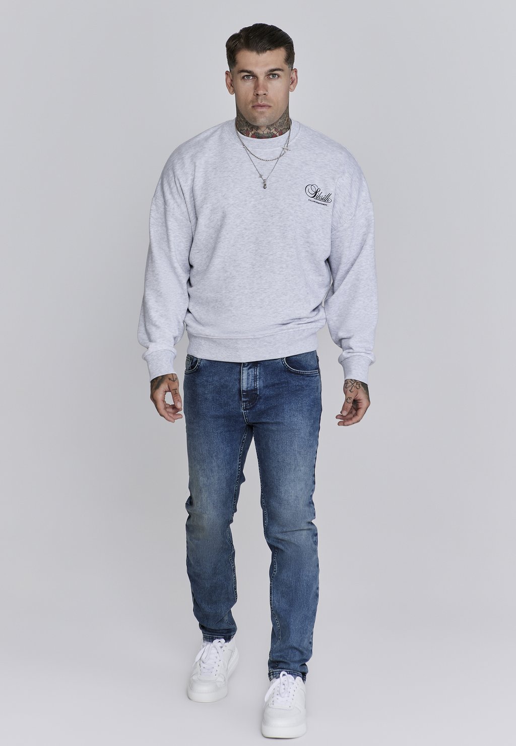 

Толстовка GRAPHIC SIKSILK, белый