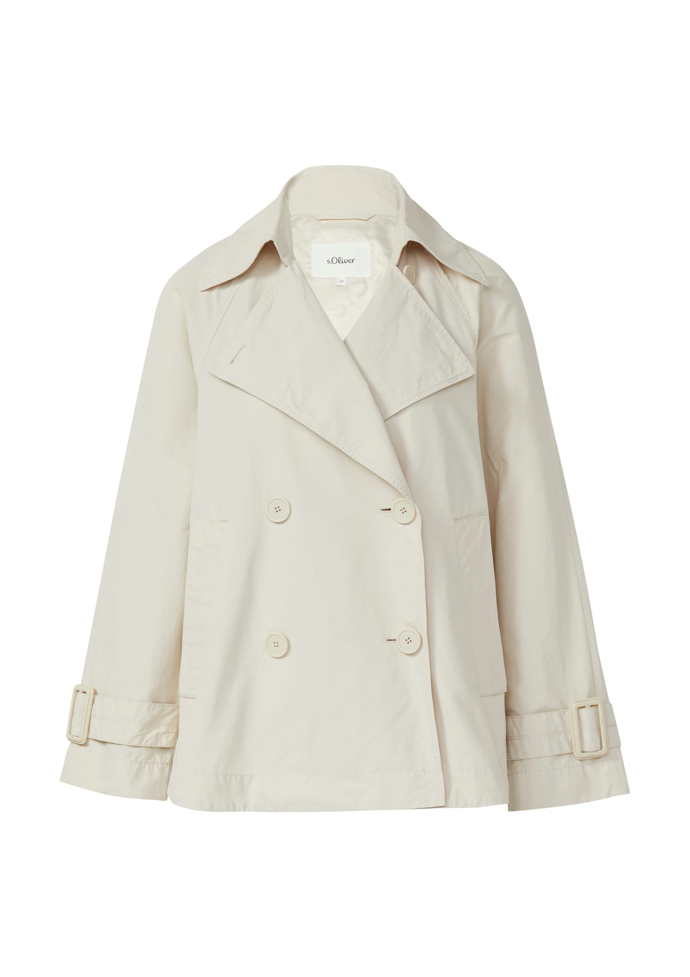 

s.Oliver Куртка для межсезонья в светло-бежевом цвете