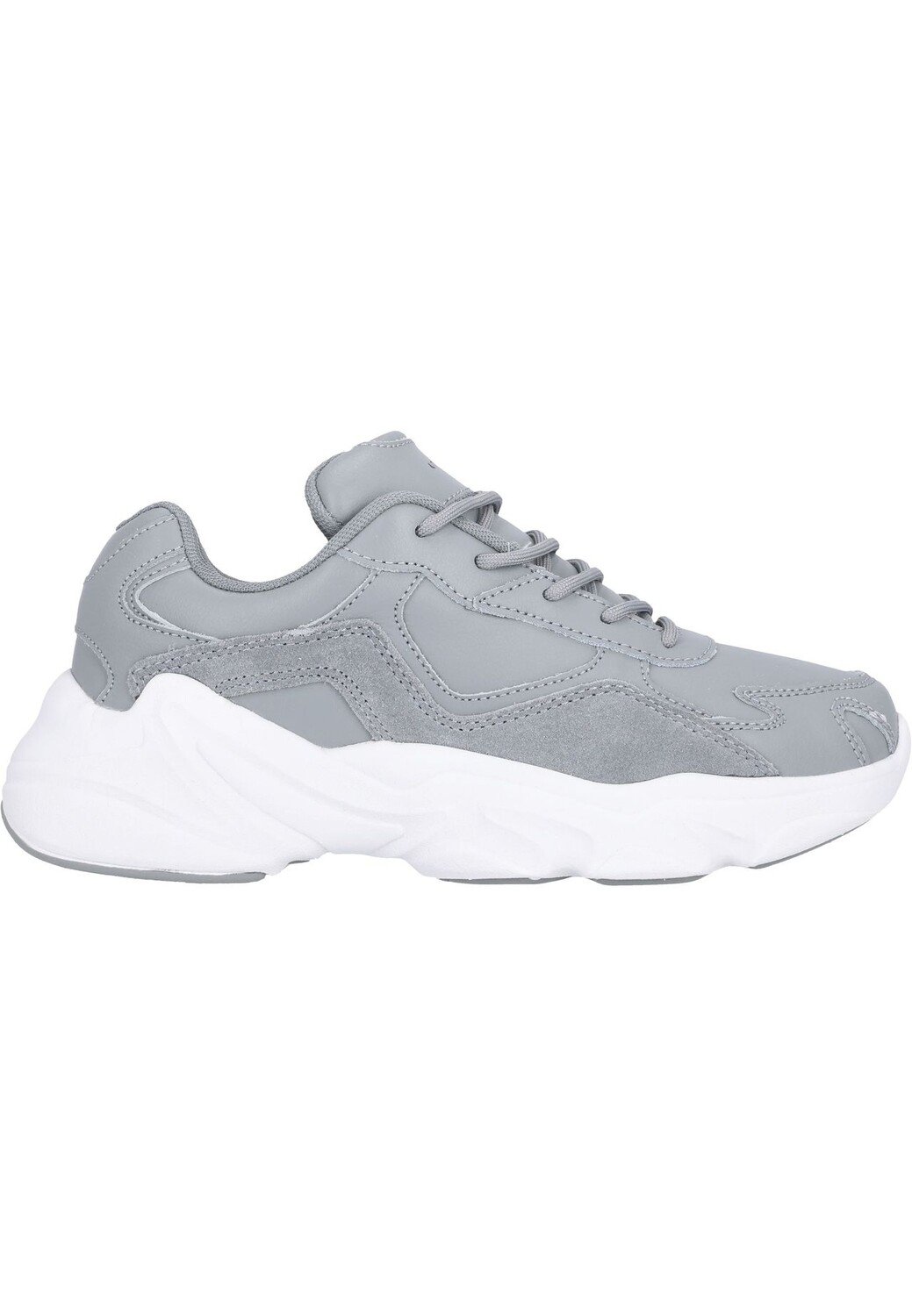 Кроссовки CHUNKY Leather Trainers в спортивном стиле ENDURANCE ATHLECIA, цвет Pearl Grey — фото 3