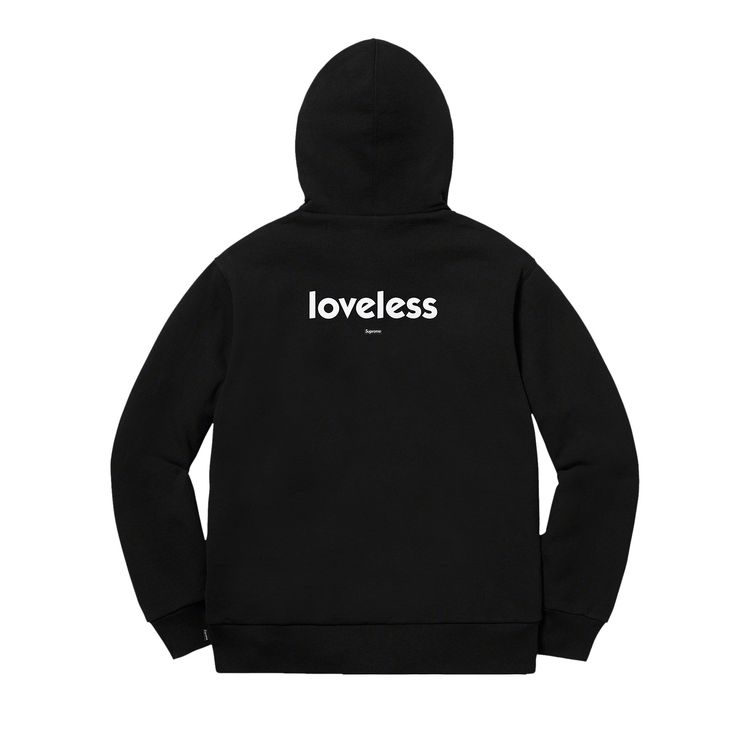 Толстовка Supreme x My Bloody Valentine Hooded Sweatshirt 'Black', черный — фото 2