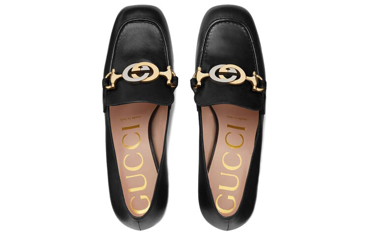 Мокассино Tacco Medio Zumi Лоферы Gucci — фото 3