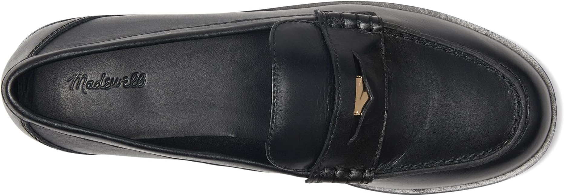 Лоферы Madewell Porto Penny Loafer, цвет True Black — фото 2