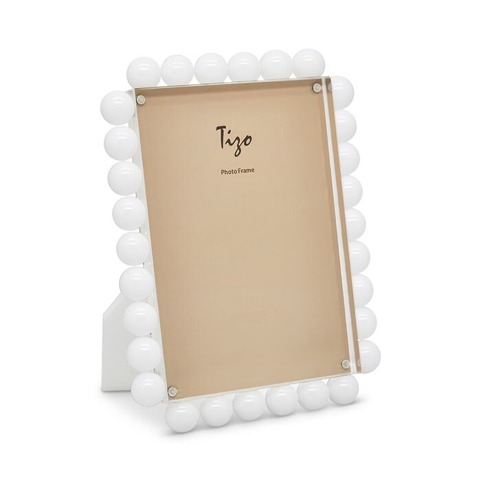 

Рамка Tizo Lucite с пузырьками, 4 x 6 дюймов, белый