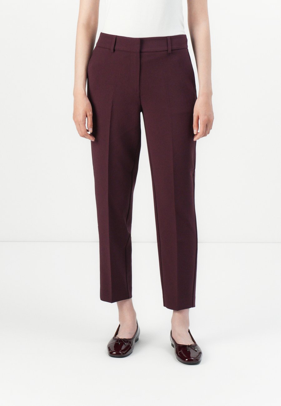 

Брюки Selected Femme SLFRITA RIA CROP PANT, Fig/Dark Red