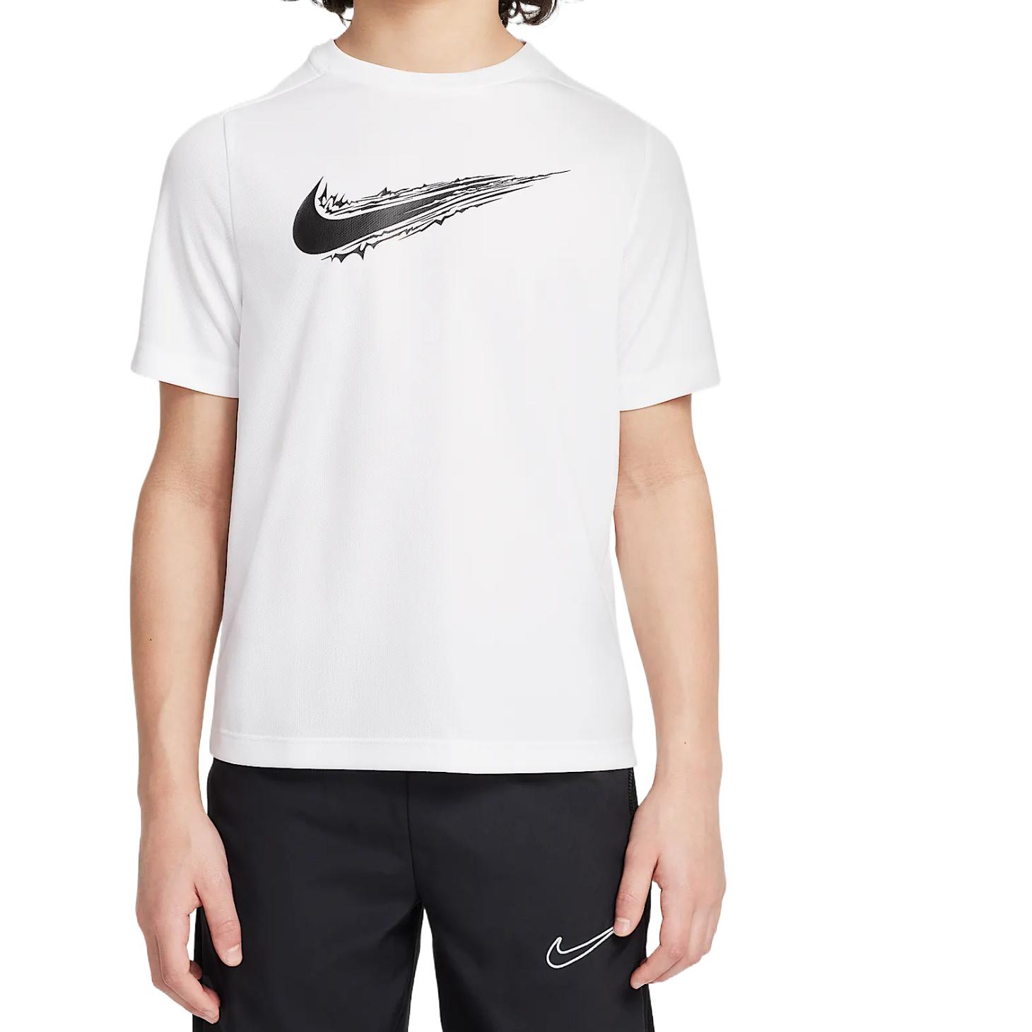 Nike Футболка DryDri Fit белая для подростков — фото 3