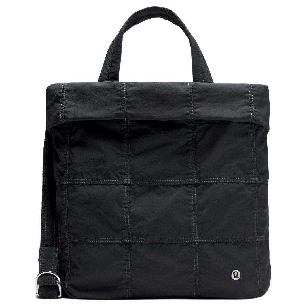 

Lululemon Хлопковая женская сумка черная, Black