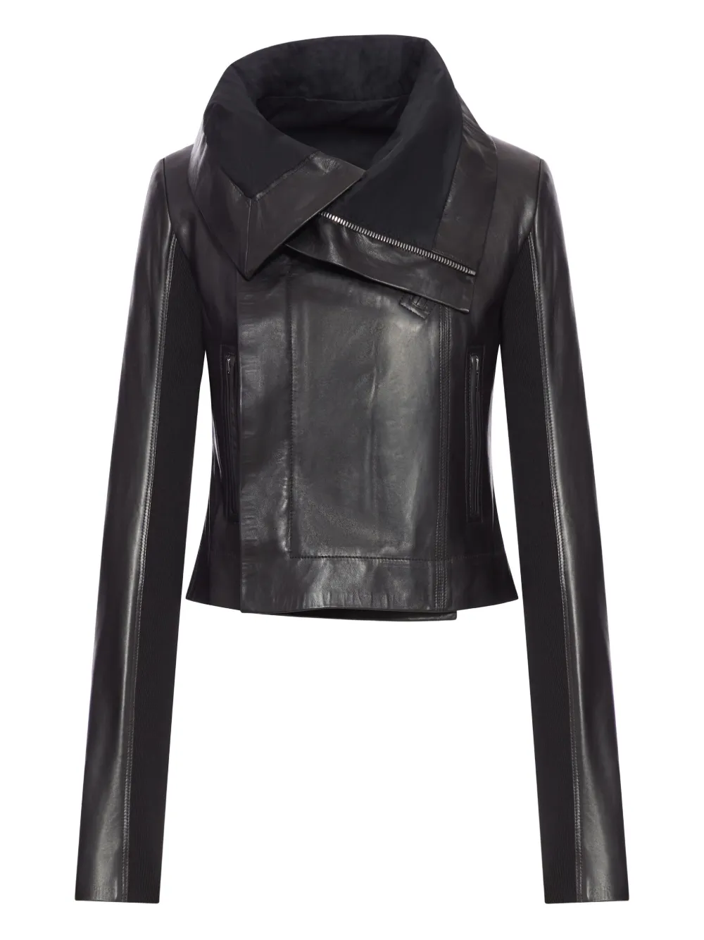 

Куртка с асимметричным воротником Rick Owens, черный