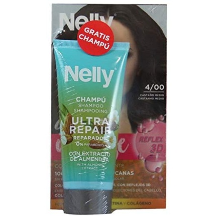 

Чернила Nelly Creme Intense. 4/00 Medium Box Brown + Ch, Нейтральный Parafarm