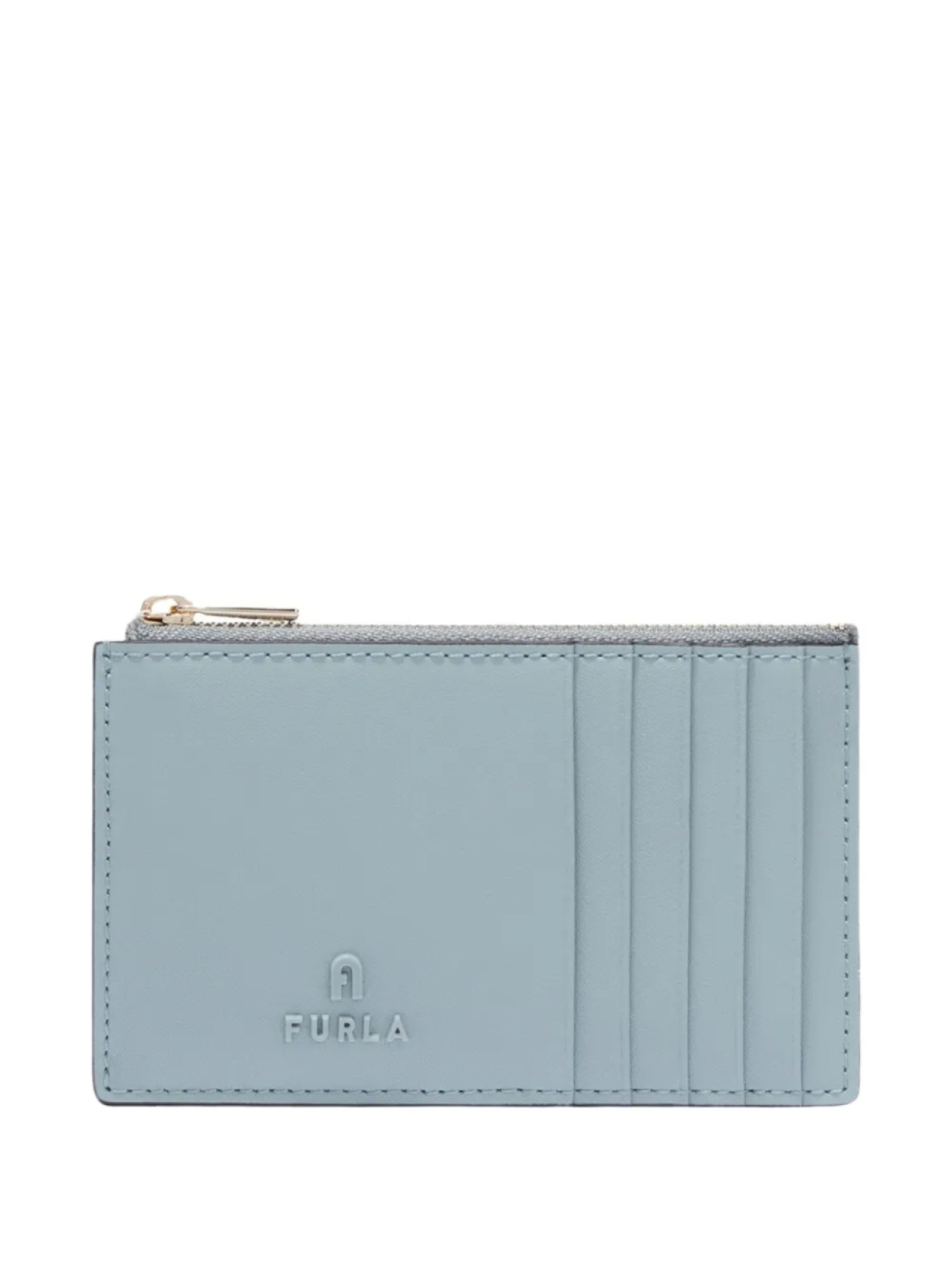 

Кожаный держатель карт Furla, синий