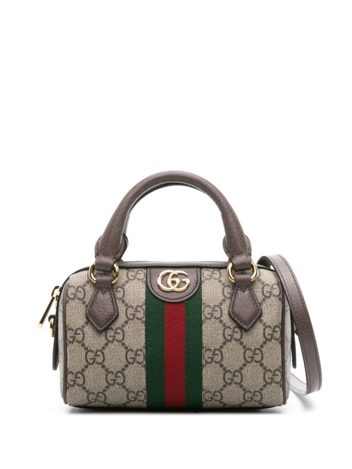 

Мини-сумка Gucci Ophidia с узором, коричневый