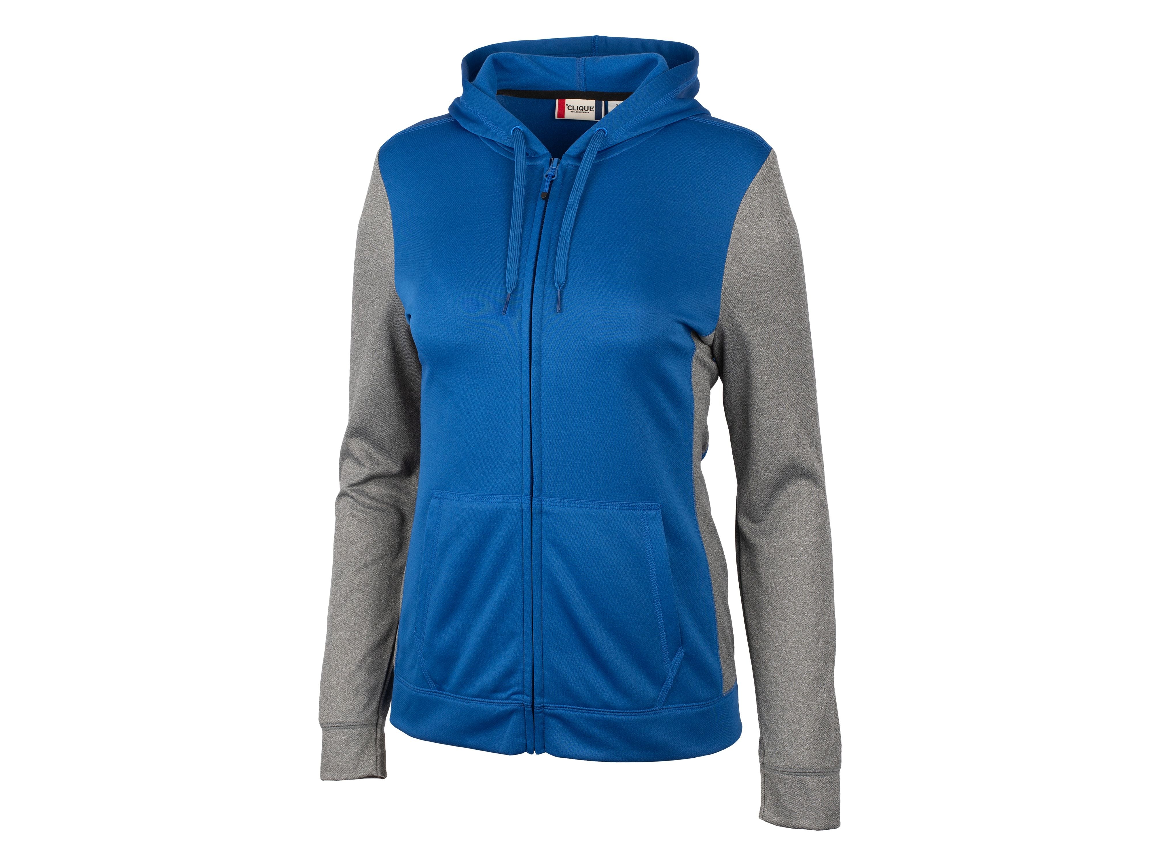 

Женская куртка Clique Helsa Sport Colorblock на молнии, синий
