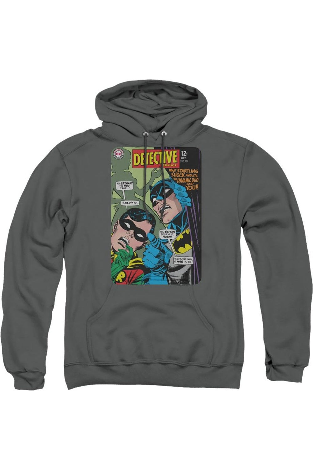 

Batman Detective #380 Толстовка с капюшоном для взрослых Gildan, цвет charcoal