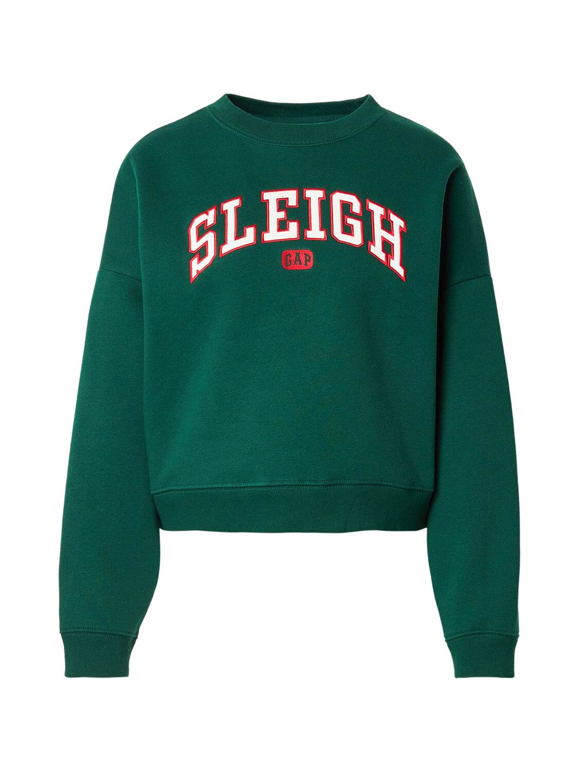 

GAP Свитшот в темно-зеленом цвете, Зеленый, GAP Свитшот в темно-зеленом цвете