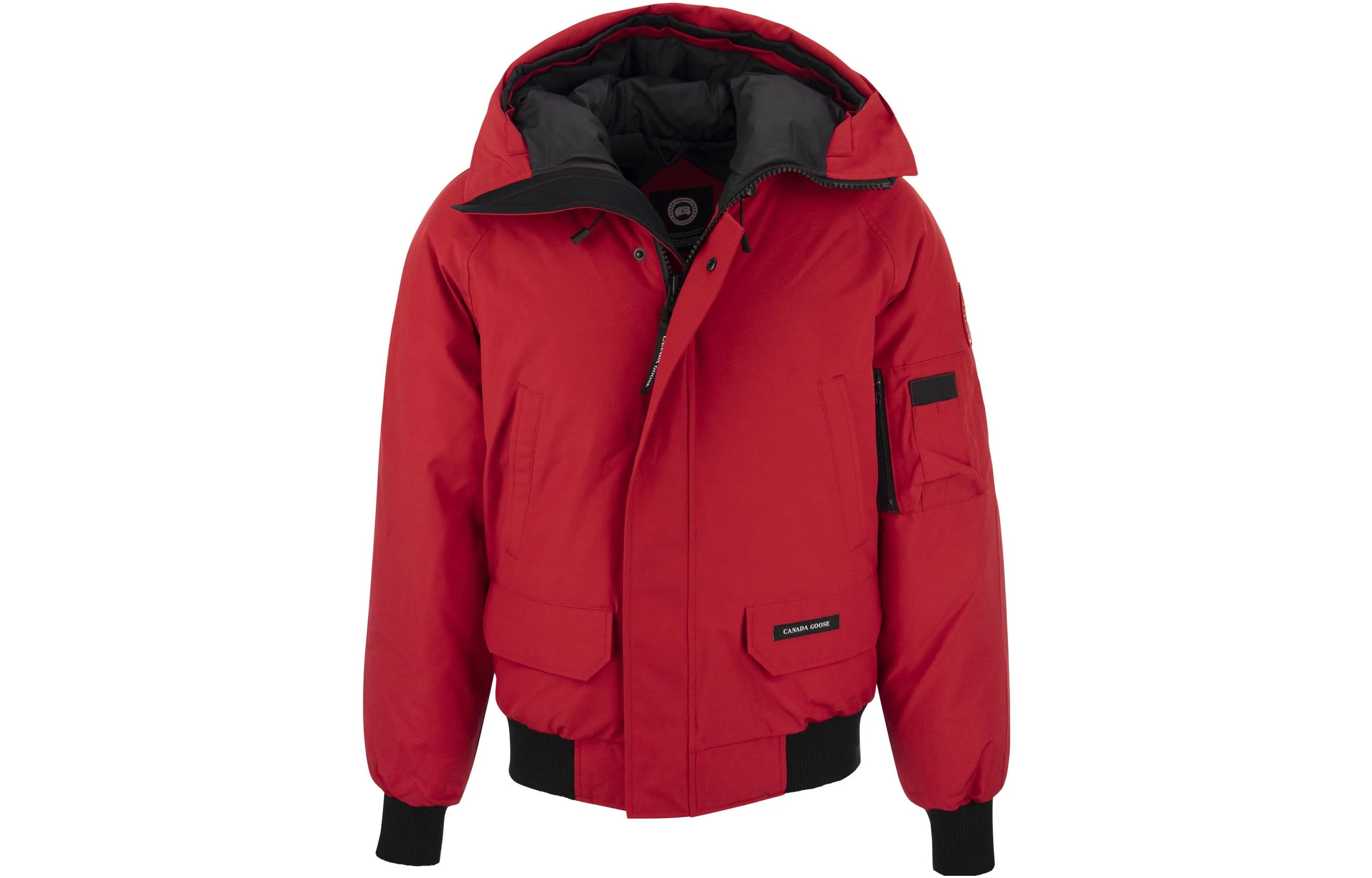 

Футболка FW22 Пуховая Курка Мужская Красная Canada Goose, Красный, Футболка FW22 Пуховая Курка Мужская Красная Canada Goose