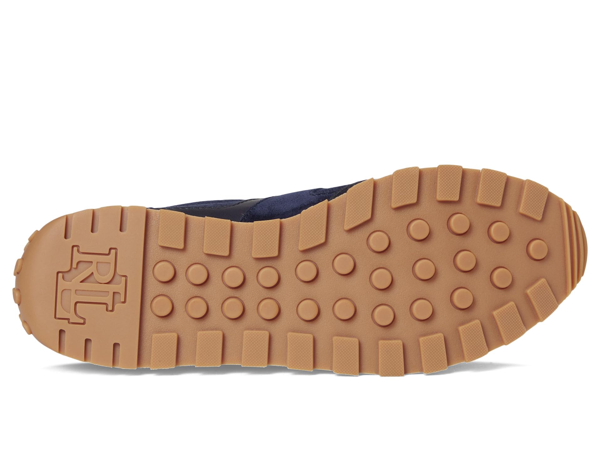 Кроссовки Lauren Ralph Lauren Dani Perforated Suede Sneakers, цвет Lauren Navy/Lauren Navy/Snow White — фото 3