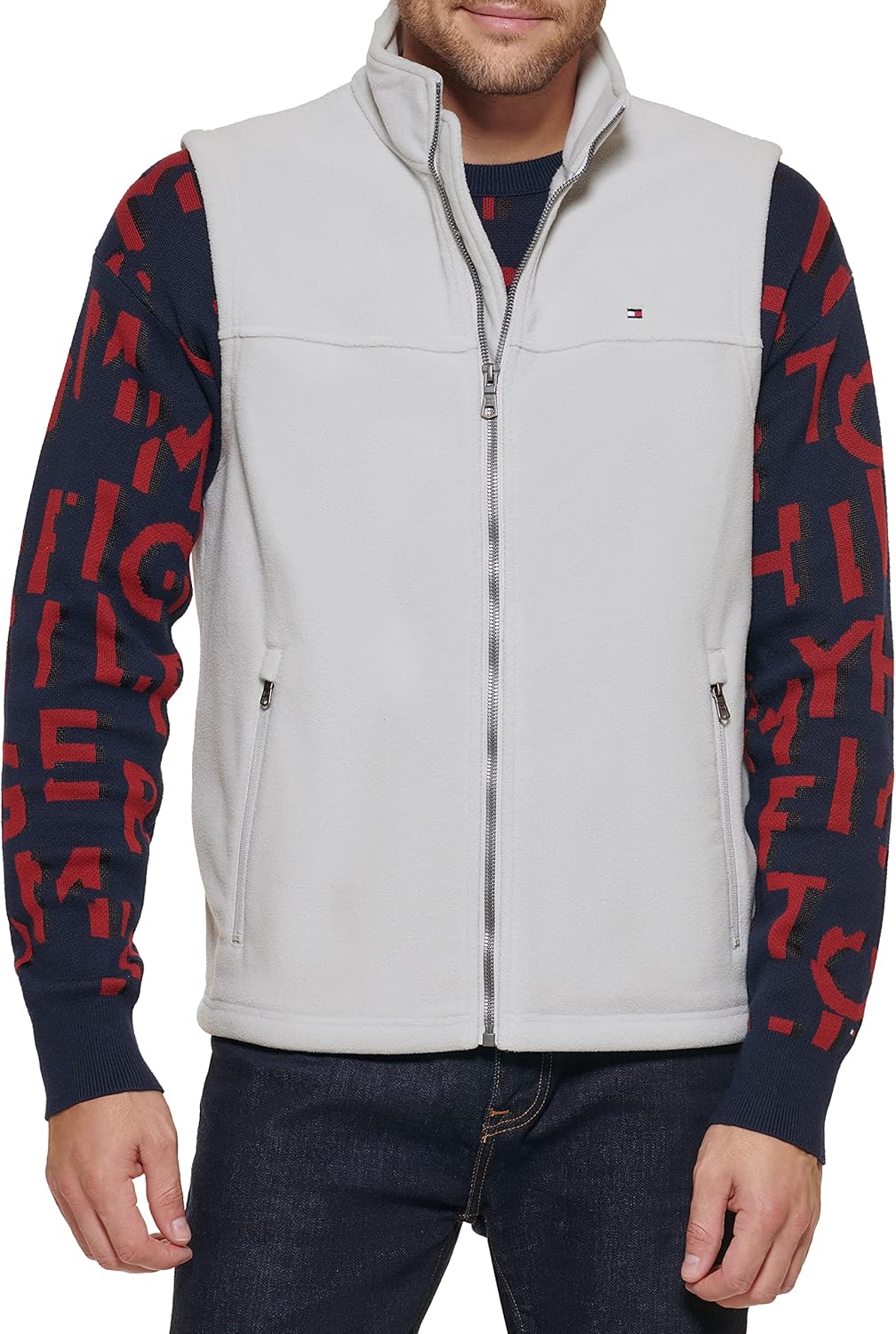 

Легкий мужской жилет Tommy Hilfiger Polar Fleece, Ice