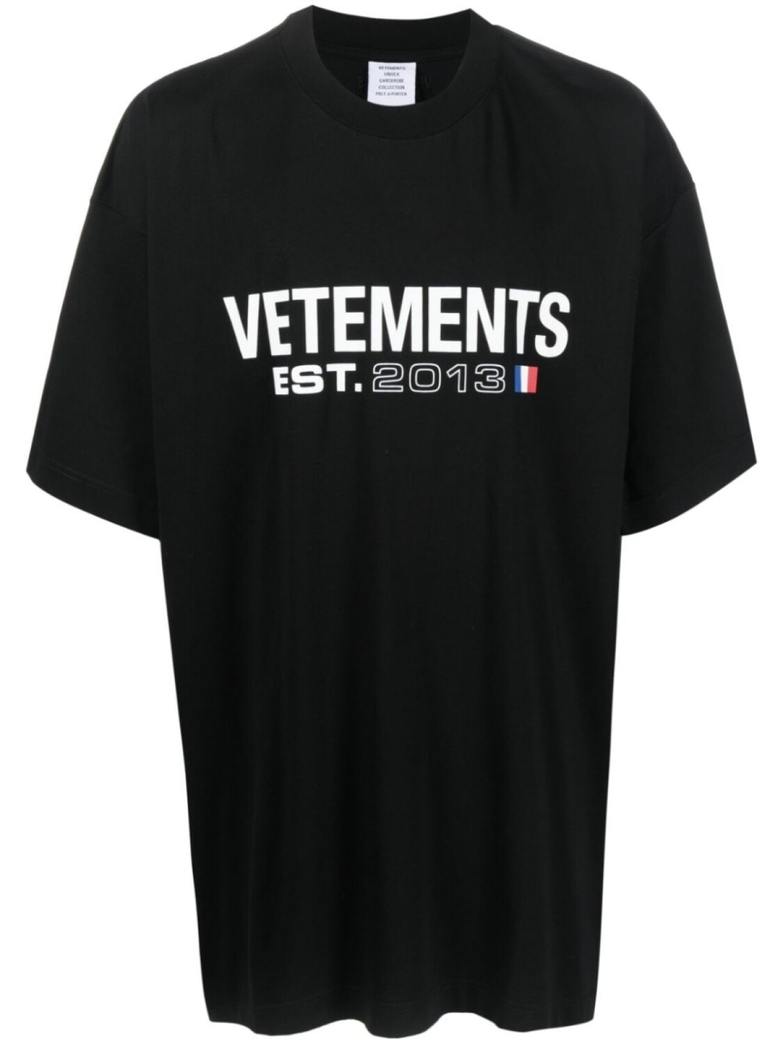 

VETEMENTS футболка с логотипом, черный