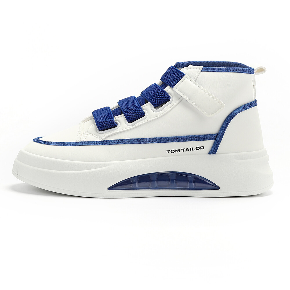 

Кроссовки TOM TAILOR Lifestyle Shoes Men High-top, белый/синий