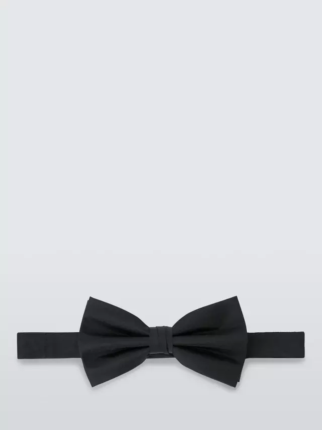 

Галстук John Lewis Silk Ready, черный