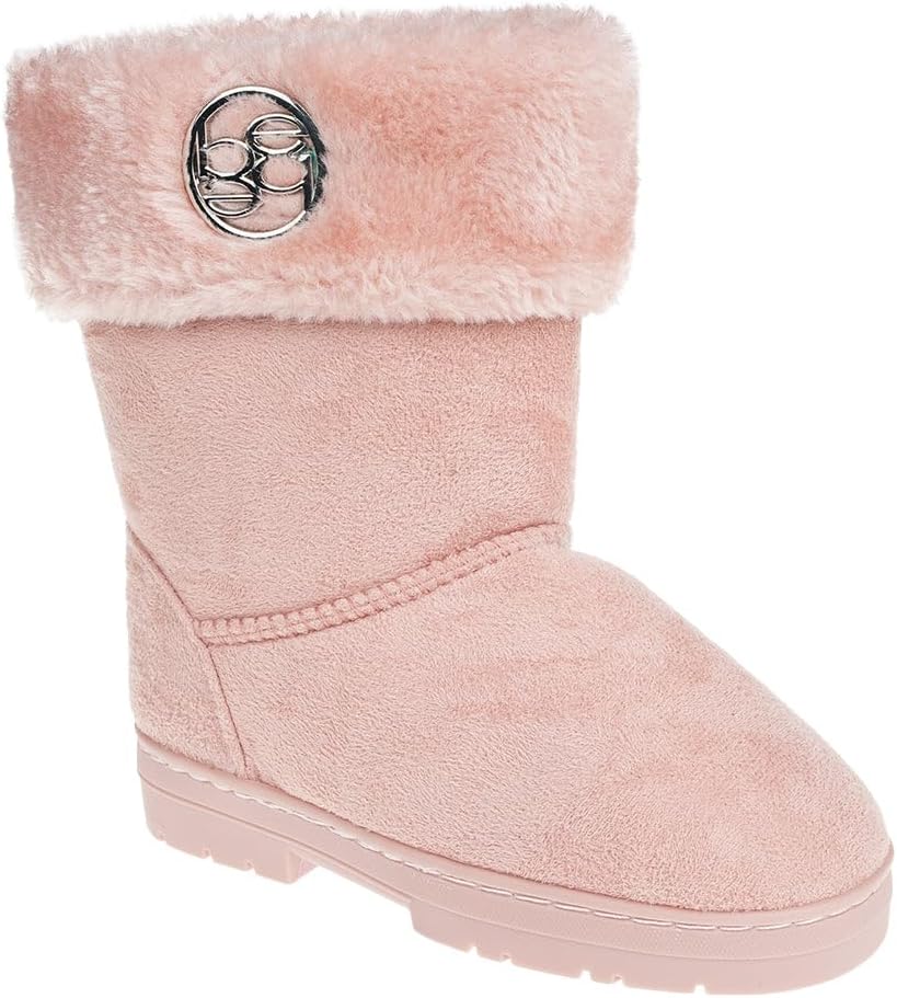 

Детские зимние сапожки bebe для девочек, удобные и уютные модные ботильоны - теплые сапожки для девочек (малыши/маленькие дети/старшие дети), Blush 3