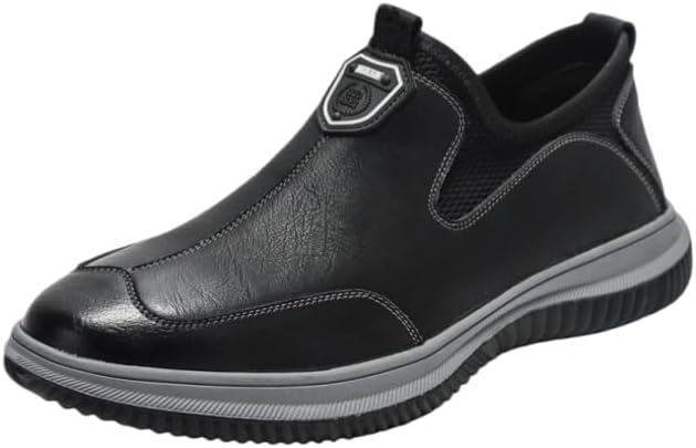 

Мужские лоферы Hhhchpm, слипоны, легкие и удобные прогулочные туфли для улицы, черный