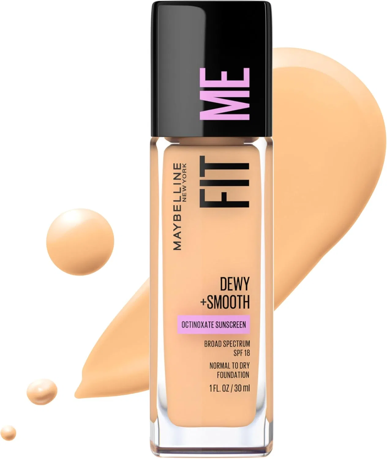 Тональное средство Fit Me! Maybelline 30 мл №210 бежевый