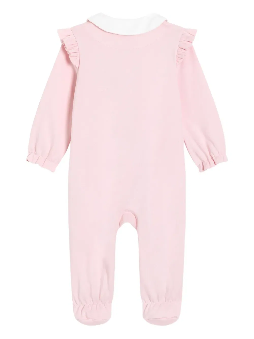 Детская одежда с оборками (комплект из трех предметов) Dolce & Gabbana Kids, розовый — фото 2