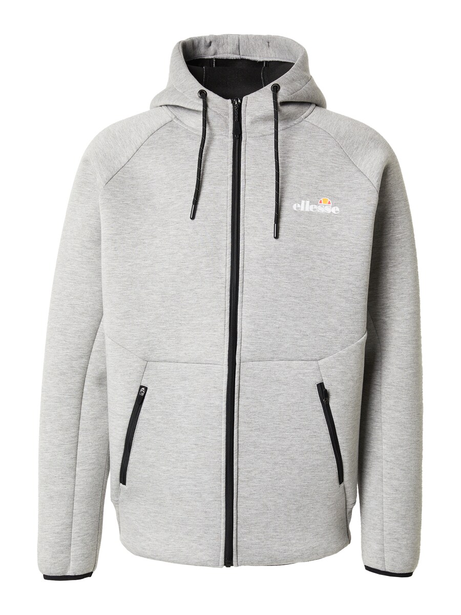 

Толстовка с капюшоном на молнии ELLESSE Rigoro, светло-серый