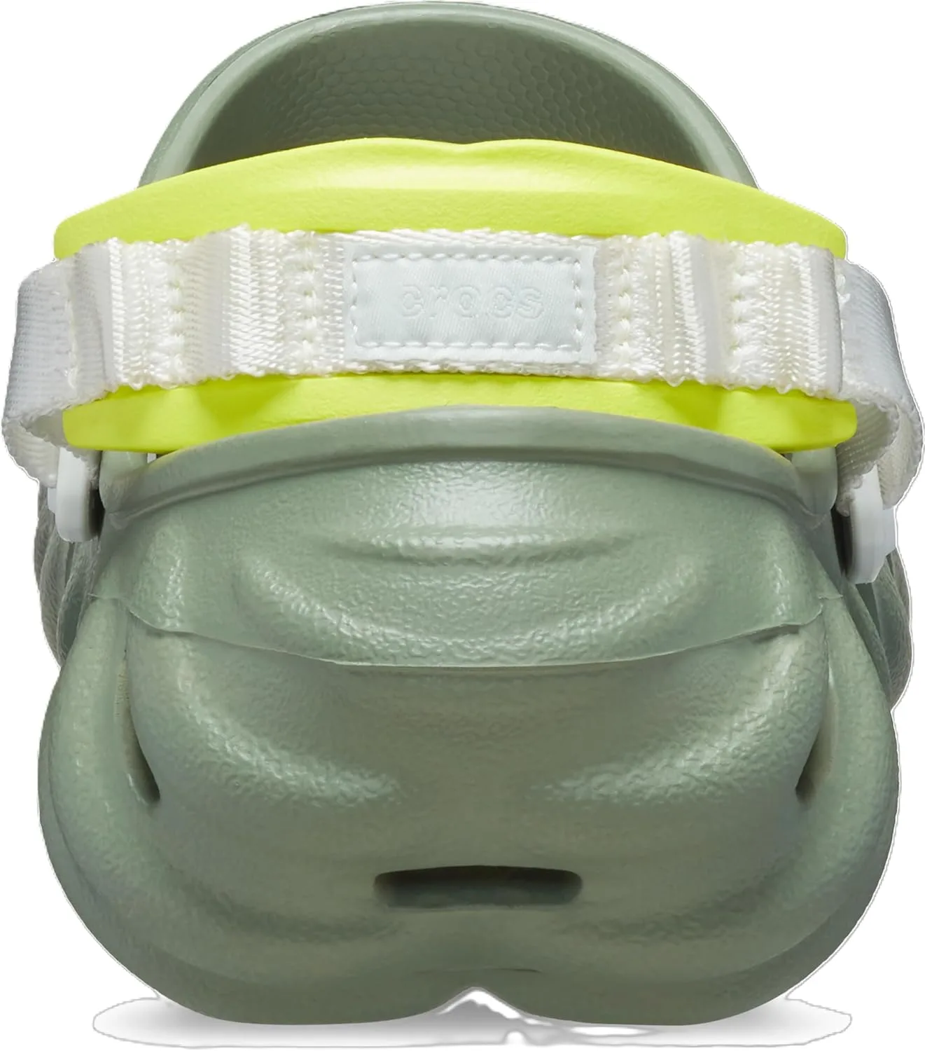 Сабо Crocs Unisex Echo Clogs Wooden Shoes, зеленый — фото 3