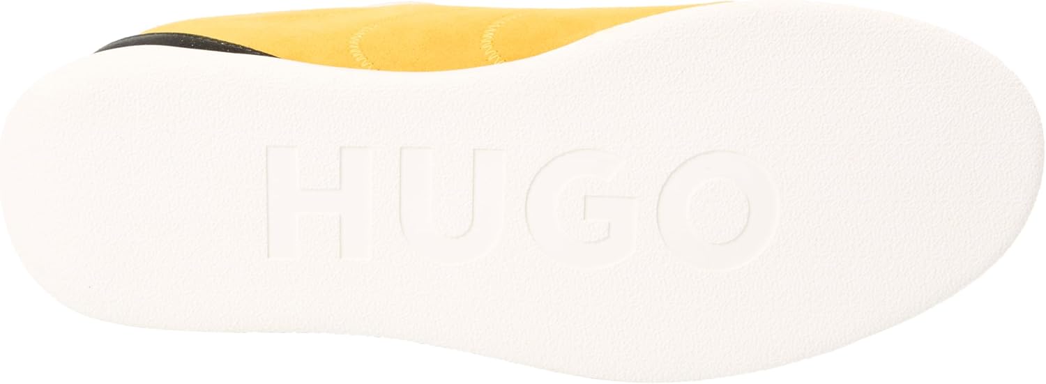 Hugo Мужские теннисные кроссовки Riven_Tenn_sdnu, Medium Yellow — фото 2