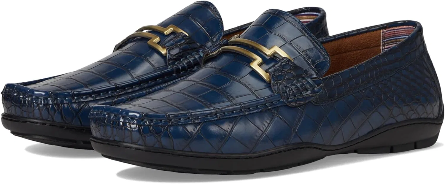 Мужские лоферы Stacy Adams Embrey Moc Toe Driver Loafer, Navy