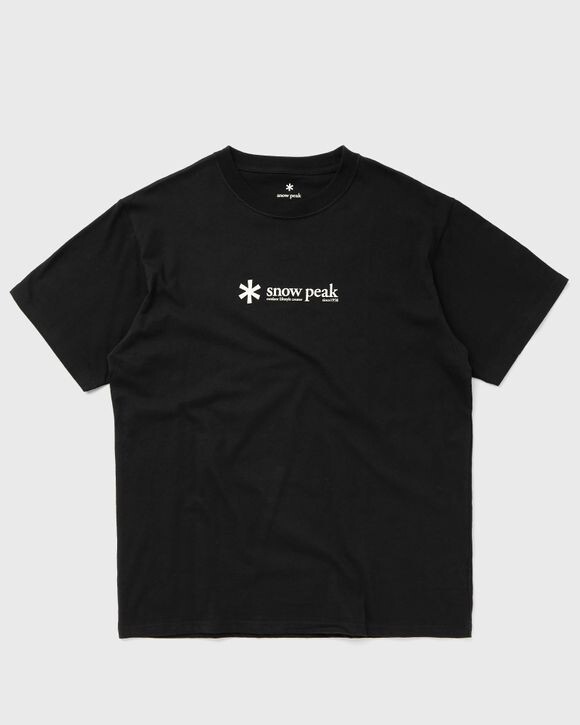 

Футболка Snow Peak Soft Cotton Logo Short Sleeve T-Shirt, черный