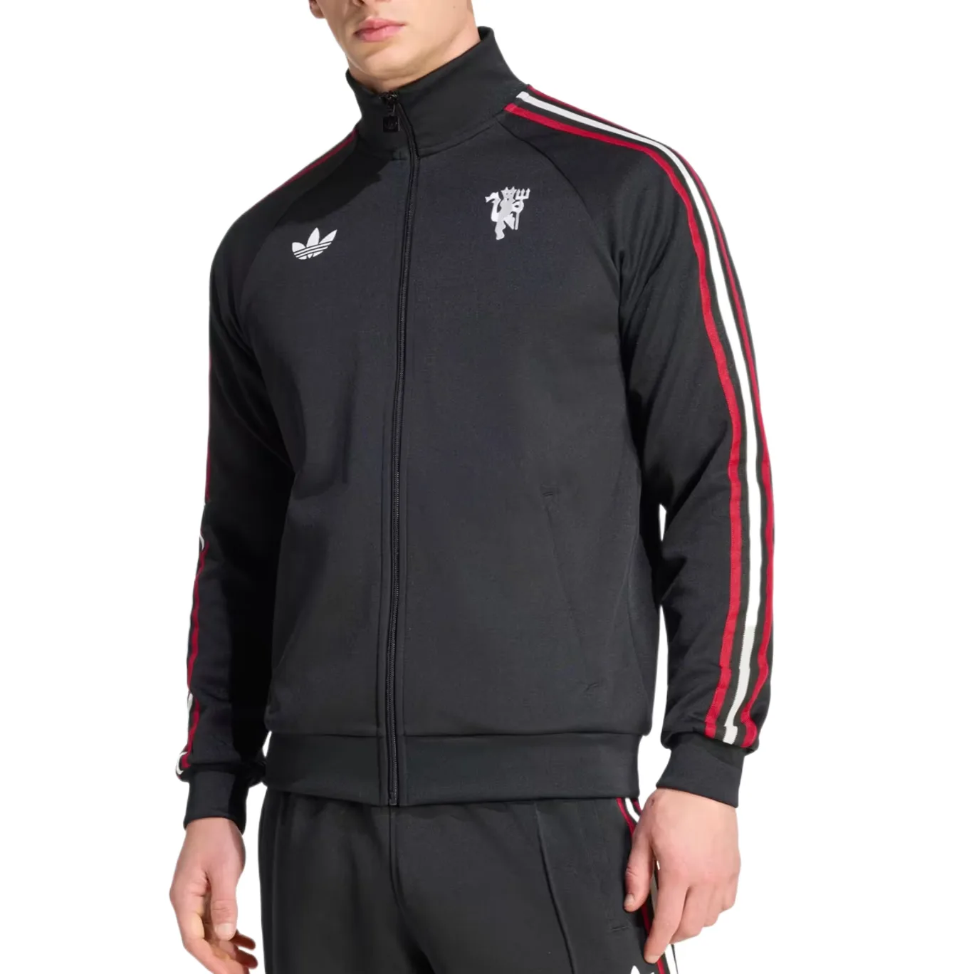 Куртка Manchester United мужская Adidas Originals, черный — фото 3