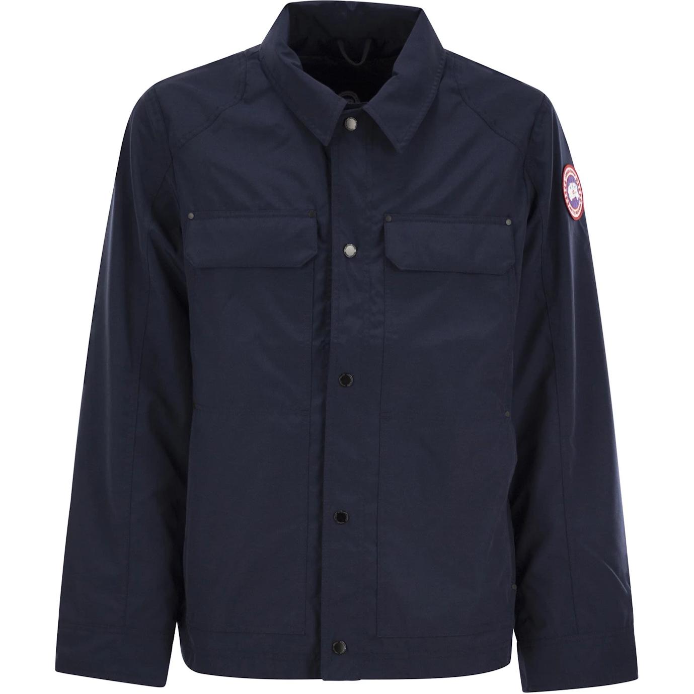 Куртка Burnaby Logo Canada Goose, синий