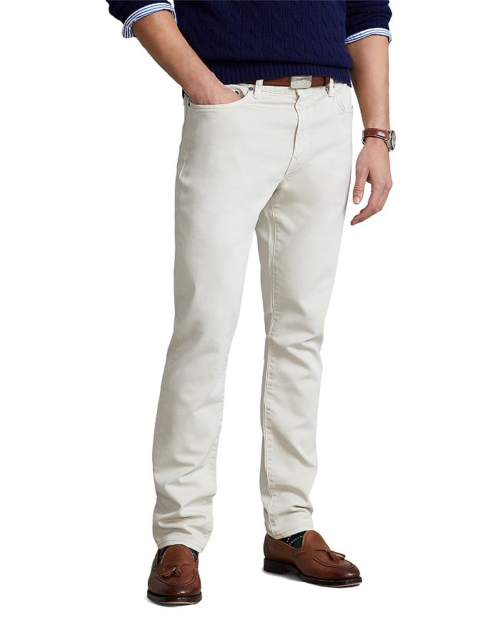 

Узкие эластичные брюки Sullivan Polo Ralph Lauren, серый