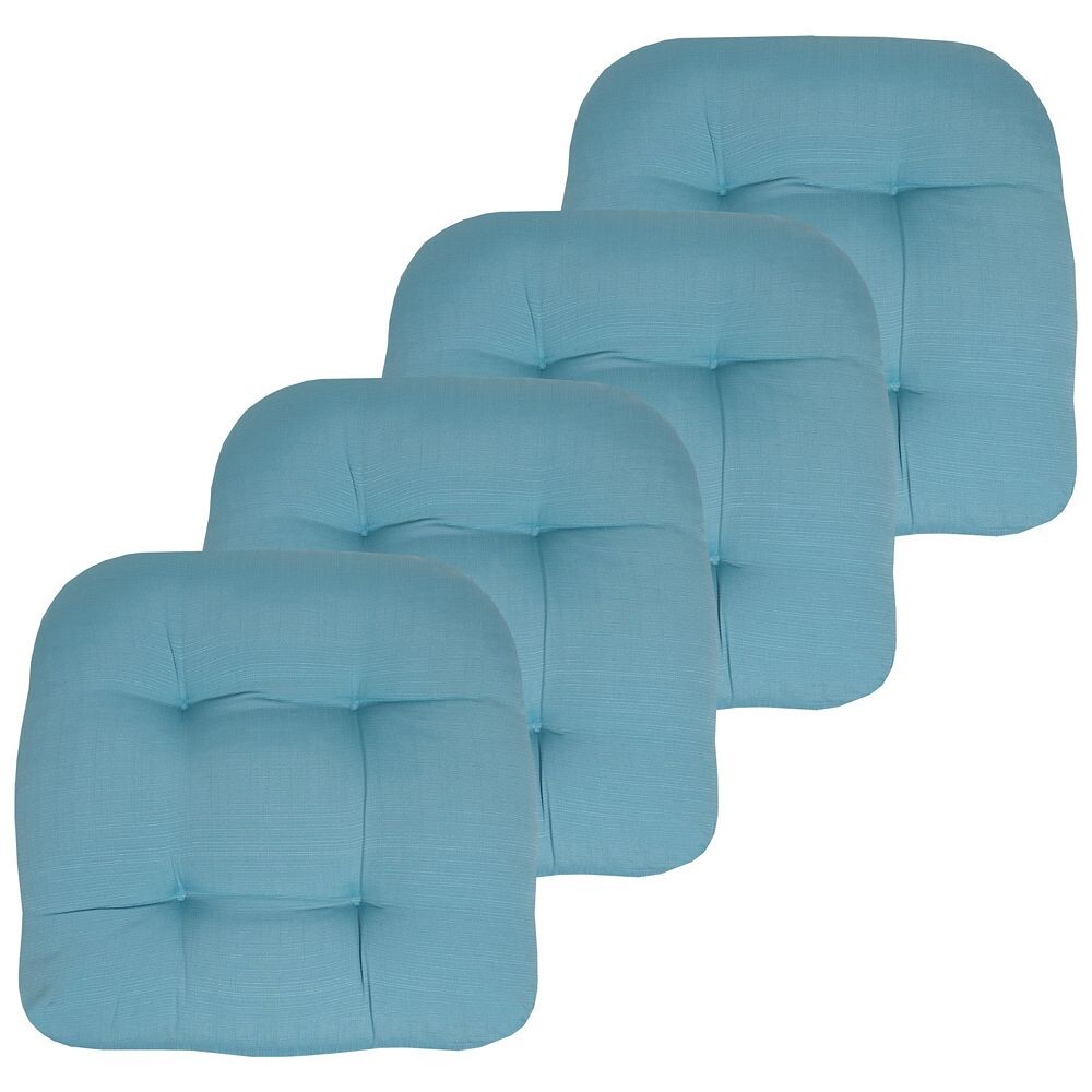 

Двусторонние подушки для сиденья в патио Sweet Home, 4 шт. в упаковке, цвет Teal