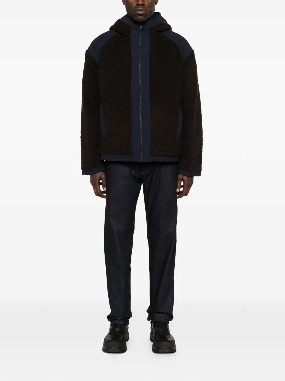 Двусторонний бомбер Alberni из флиса Canada Goose, коричневый — фото 2