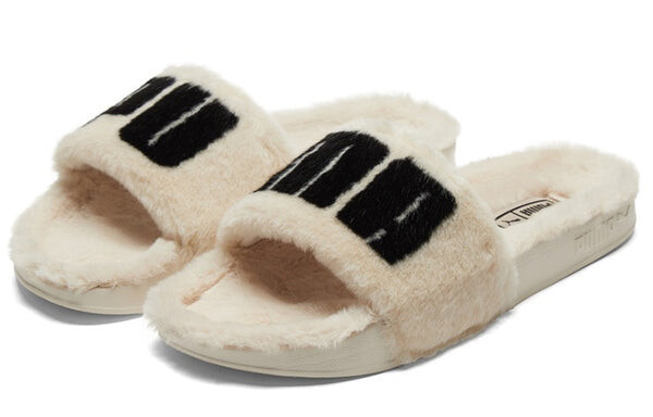 Тапочки leadcat 2.0 fuzz 'cream white' Puma, белый — фото 3