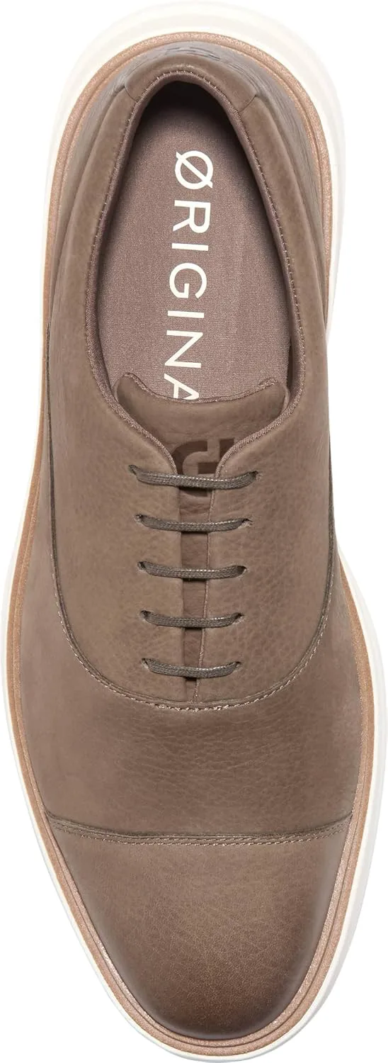 Мужские туфли Cole Haan Originalgrand Cityspectre с цельнокожаным носком, серебряный — фото 3