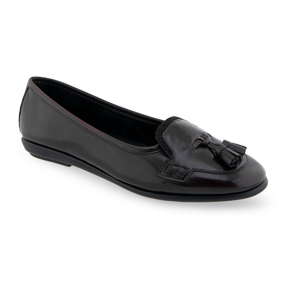 Женские балетки Aerosoles Homebet, цвет Burgundy Burnished Fau