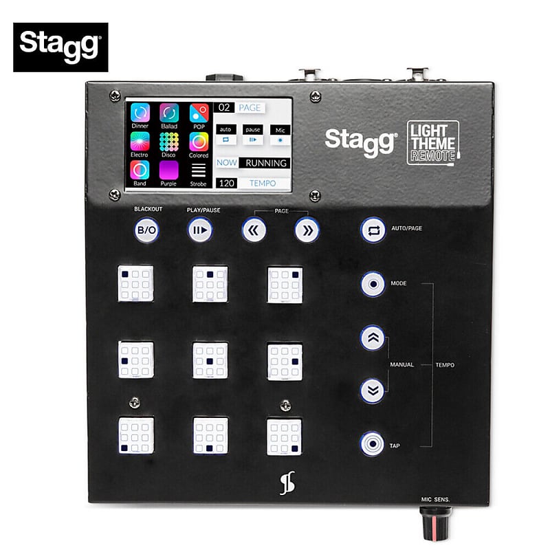 

Контроллер освещения Stagg LightTheme Remote Lighting Controller