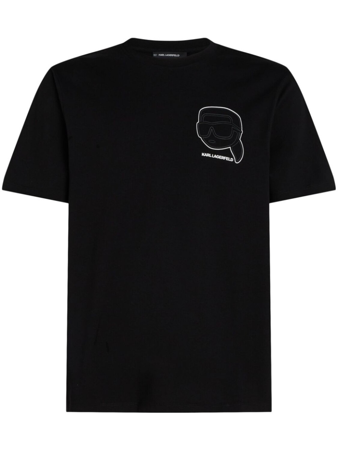 

Karl Lagerfeld футболка с принтом Ikonic Karl, черный
