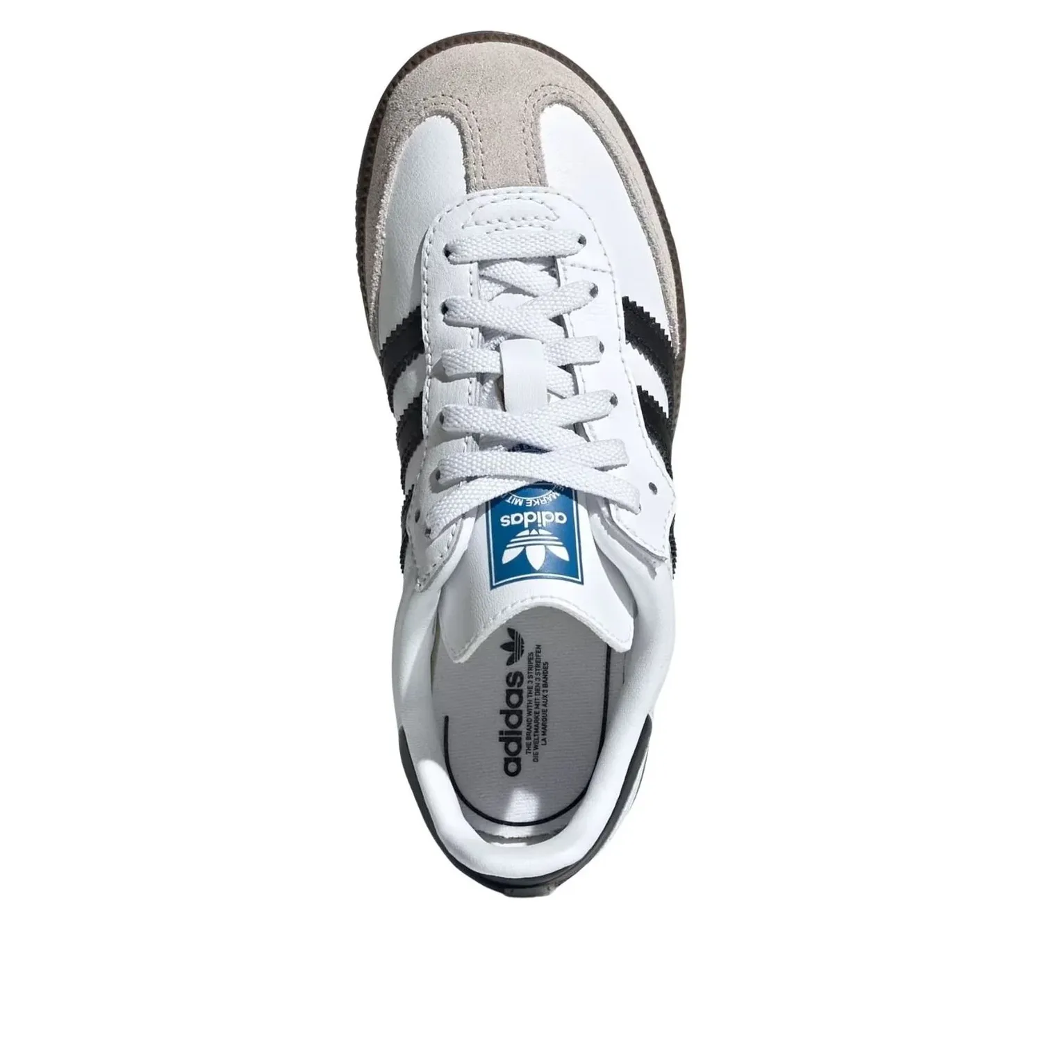 Кроссовки (PS) Adidas Samba 'Cloud White Core Black Gum' — фото 4