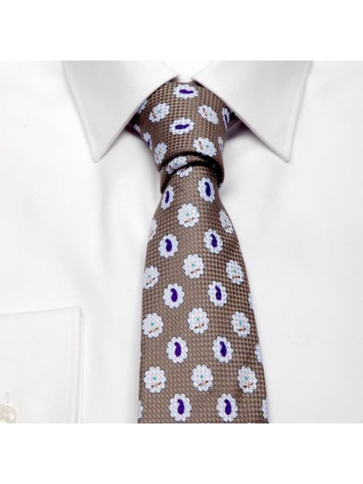 

BGents Мужской галстук бежевого цвета