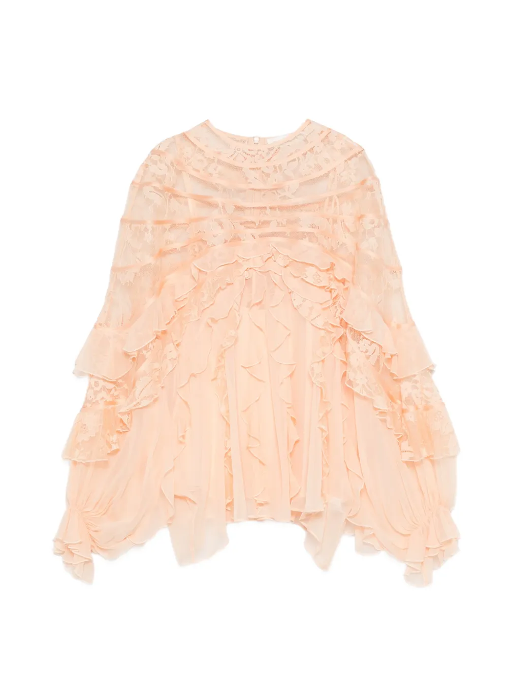 

Блузка Rebellion Splice Billow Zimmermann, бежевый